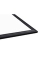 60x60 LED-panel, 40W - Höjd:8mm, 80lm/W, IP20, svart