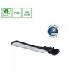 50W skymnings LED gatlampa - Skymningssensor, Ø60 mm, IP65, svart, 230V