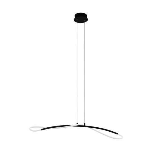 Outlet: EGLO Egidonella LED pendellampa 20W i svart/vit