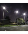 500W LED Strålkastare - 135lm/W, IP65, Svart hölje, arbetslampa, 1m kabel