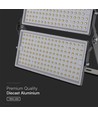 500W LED Strålkastare - 135lm/W, IP65, stadion, planer och stora ytor, 1m kabel