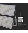 500W Super High Power LED strålkastare, Samsung LED chip - 135lm/W, 67.500lm, IP65, svart, 4000K, 5 års garanti