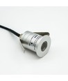 Bastu downlight - 24V DC, RA93, 1,1W, 3m kabel, Hål: Ø3 cm, Mått: Ø3,5 cm