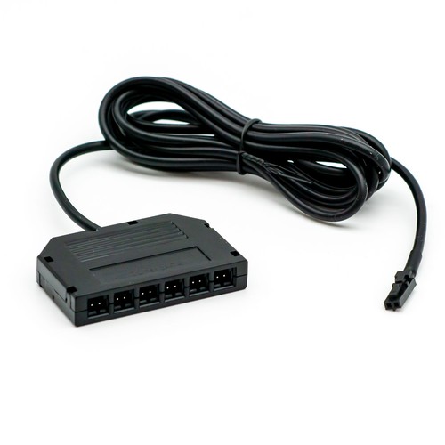 Fördelar med bastu downlight - 6 utgångar, 2 meter kabel