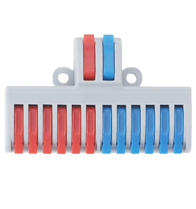 1 st. skruvlös kopplingsklämma - 2 till 12, 250V, 32A