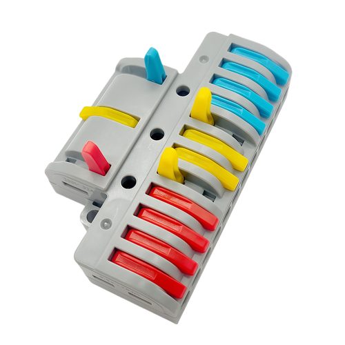 1 st. skruvlös kopplingsklämma - 3 till 12, 250V, 32A