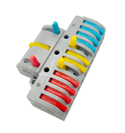 1 st. skruvlös kopplingsklämma - 3 till 12, 250V, 32A