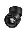Vero 10W LED utanpåliggande spot i svart - RA98, dimbar, roterbar