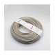 50 meter downlightkabel grå - 230V, 3G1,5mm2