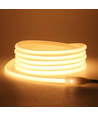 10m 9,5W/m Neon COB-LED-strip - 24V DC, IP67, 280 LED per meter, COB LED