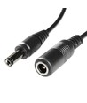 DC-Förlängningskabel - 10 m, 5V-24V, svart