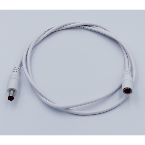 DC-Förlängningskabel - 10 m, 5V-24V, vit