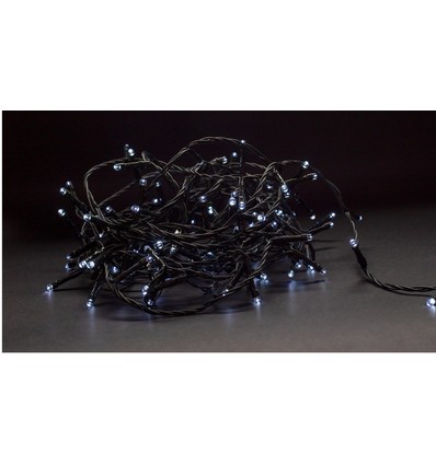 Outlet: 9 m. Smart Home kallvit LED julgransbelysning - Tuya/Smart Life, 120 LED, Minnesfunktion, IP44 utomhus