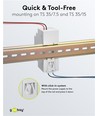 30W / 12V DC DIN-skena strömförsörjning - 2.5A