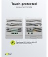 54W / 12V DC DIN-skena strömförsörjning - 4.5A
