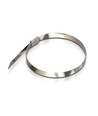 Rostfria Kabelband, 100 st - Bredd 4,6 mm 35 cm längd