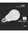 E27 8,5W LED lampa - A60, Samsung LED chip, 5 års garanti