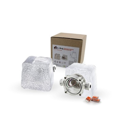 Outlet: LED Sten För Marksten (83x100x90x60 mm) i RGBW, 24V, IP67