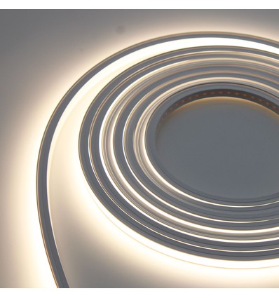 10m AnyCut Neon Flex 10x10 Neutralvit LED-strip - 10W/m, 24V, Ingen klippavstånd