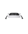 7W Infälld spotlight RA96, DimToWarm+CCT, Dimbar - Hål: Ø6,8 cm, Mått: Ø8,3 cm, Vit kant