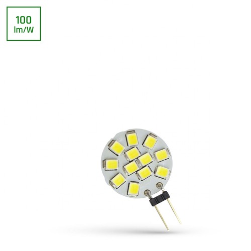 G4 1,2W LED lampa, 12V - 110mA, dekorativ belysning