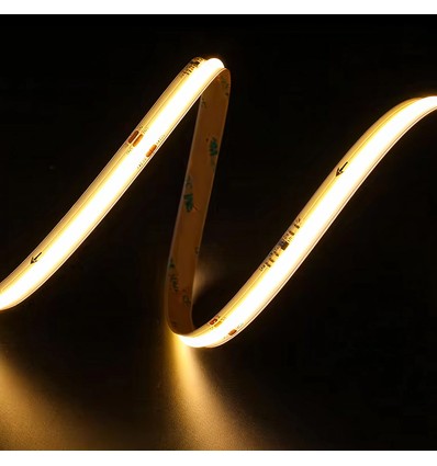 10m 12W/m COB LED-strip IC löpande ljus - 24V DC, löpande ljus, 120 LED per meter