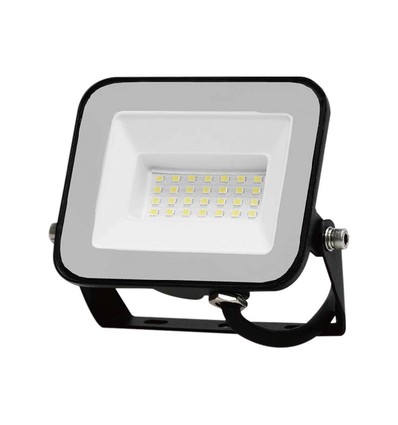 20W LED strålkastare - Samsung LED chip, IP65, svart hölje, 4000K, utomhus