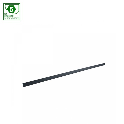 100cm System SHIFT cover - Slim, svart, för skensystem