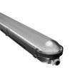 120cm 40W Gigant Pro LED-armatur - Vidarekopplad, 150lm/W, Justerbar Watt, IP66, IK10, Svart