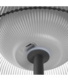 2,5W Lumina Fungi solcells trädgårds/bordslampa, 3,7V - 200lm, IP44, varmvit, dimbar, USB-C laddning