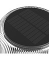 2,5W Solcellslampa för trädgård med spett - 3-stegs dimbar, USB-C, IP44 utomhus, svart
