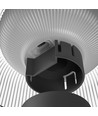 2,5W SOLARA FUNGI LED trädgårdslampa, 3,7V - 200lm, IP44, 2700K, laddningsbar, svart