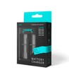 Universal batteriladdare för Li-ion / IMR - 2 kanaler, Micro USB, LED-indikator