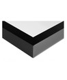 60x60 LED-panel, 40W - 80lm/W, inbyggd i svart ram