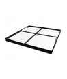 60x60 LED-panel, 40W - 80lm/W, inbyggd i svart ram