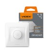 600W LED dimmer för europadosa - 15-600W, vit