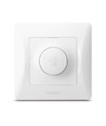600W LED dimmer för europadosa - 15-600W, vit