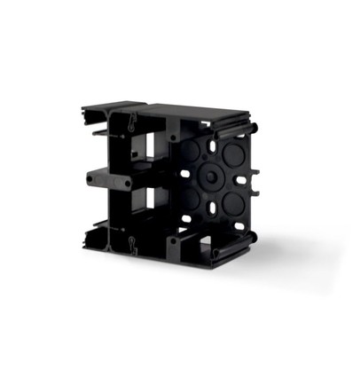 Binera förhöjningsram för moduler - Svart grafit, IP20, 93 x 86 x 45 mm