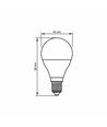 E14 7W LED klotlampa - G45, 4000K, 700lm, IP20 inomhus
