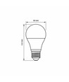 E27 10W LED lampa - A60, 960lm, 6000K, kallvit, ersätter 70W