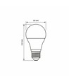 E27 8W LED lampa - A60, 800lm, 3000K, flicker free