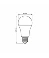 E27 15W LED lampa - A65, 1520lm, 3000K, flicker free