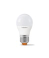 E27 7W LED klotlampa, RA90 - G45, 3000K, flicker free, ersätter 50W