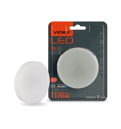 GX53 12W LED-lampa - Varmvit