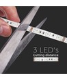 5m 7W/m RGB LED-strip kit - 12V DC, IP20, 60 LED per meter