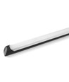 120cm 72W LED-armatur - 5000K, svart, 8000 lumen