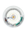 30W LED sensorlampa med nödljus – justerbar watt/CCT, IP44, inbyggt batteri