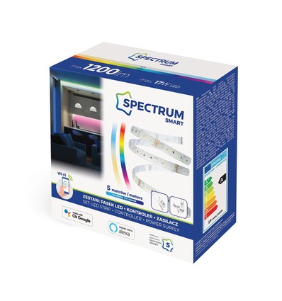 5m 17W/m RGB+CCT LED-strip kit - 230V, 60 LED/m, Smart home, utan fjärrkontroll