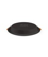 12W svart LED infälld panel - 1350lm, 4000K, Hål: Ø15 cm, 120 grader beam angle