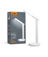 5W uppladdningsbar LED skrivbordslampa - Touch dimbar, CCT, 2600mAh batteri, vit, inkl. USB-kabel